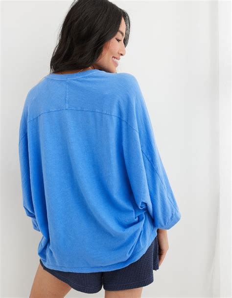 aerie slouchy oversized t shirt.